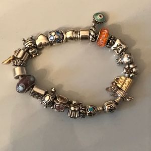 Vintage Pandora Silver Bracelet